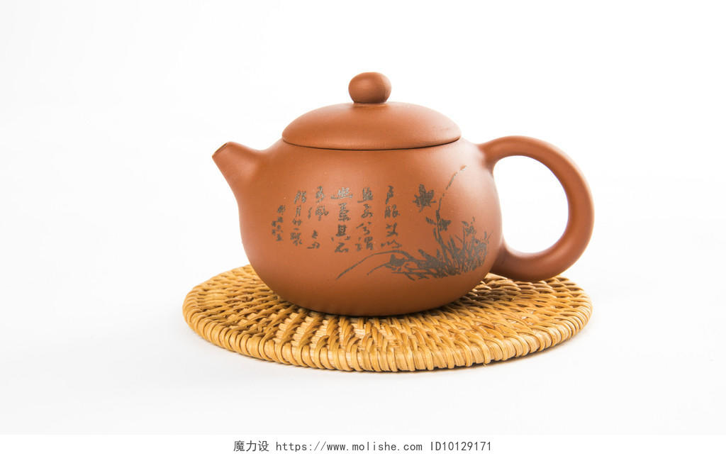 春季茶馆茶壶背景图片